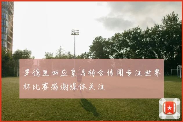 罗德里回应皇马转会传闻专注世界杯比赛感谢媒体关注